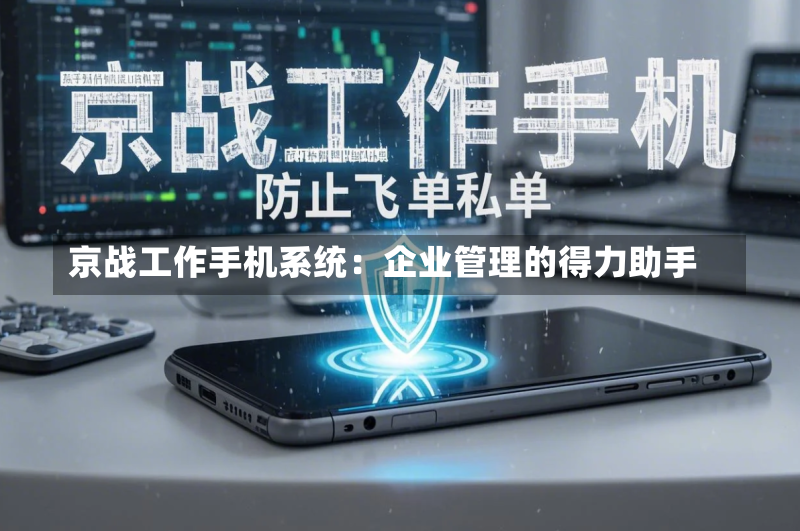 京战工作手机系统:企业管理的得力助手