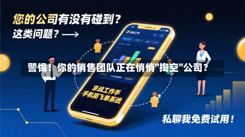  警惕！你的销售团队正在悄悄