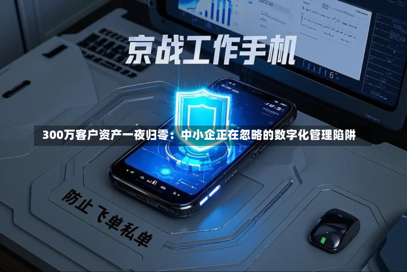  300万客户资产一夜归零：中小企正在忽略的数字化管理陷阱-第2张图片